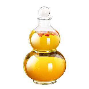 白酒储酒器玻璃酒瓶子葫芦空瓶高档泡酒壶密封食品级分装存酒专用