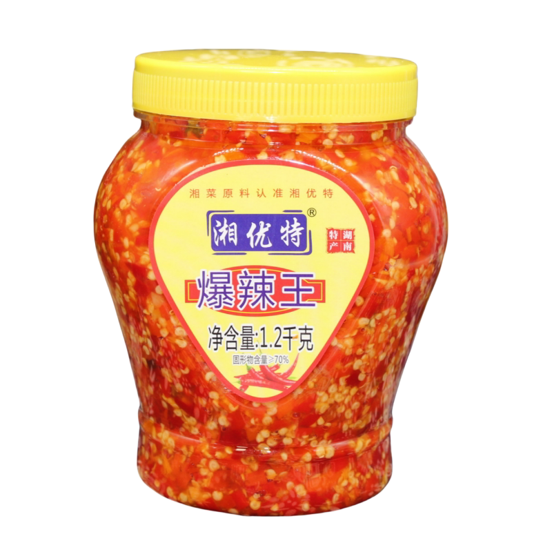 湘优特小米椒剁辣椒湖南特产农家自制超辣特辣纯手工下饭剁辣椒酱