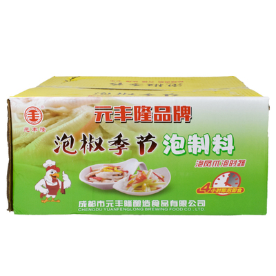 元丰隆泡椒季节整箱泡椒风爪料汁