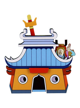 上影元品大闹天宫孙悟空小庙二郎神七十二变冰箱贴生日礼物大圣