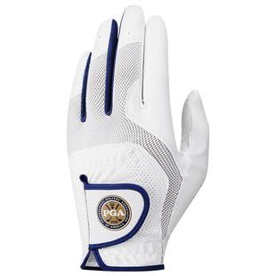 美国PGA 夏季高尔夫手套男士透气纳米布防滑耐磨球杆用品飞盘手套