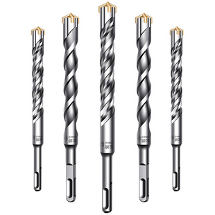 冲击钻钻头圆方柄混凝土打孔专用电锤凿头子穿墙过墙合金电镐钻头