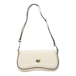 COOGI库奇包包女时尚高级感马鞍包百搭单肩斜挎包洋气液下小方包