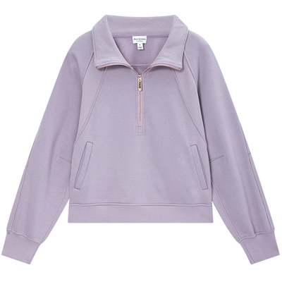 JuicyCouture橘滋抓绒翻领卫衣