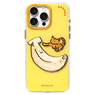 新款可爱卡通香蕉猫艺术保护壳