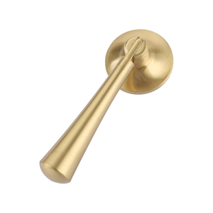 黄铜实心拉手新中式实木家具金色轻奢衣柜门抽屉北欧单孔吊坠把手