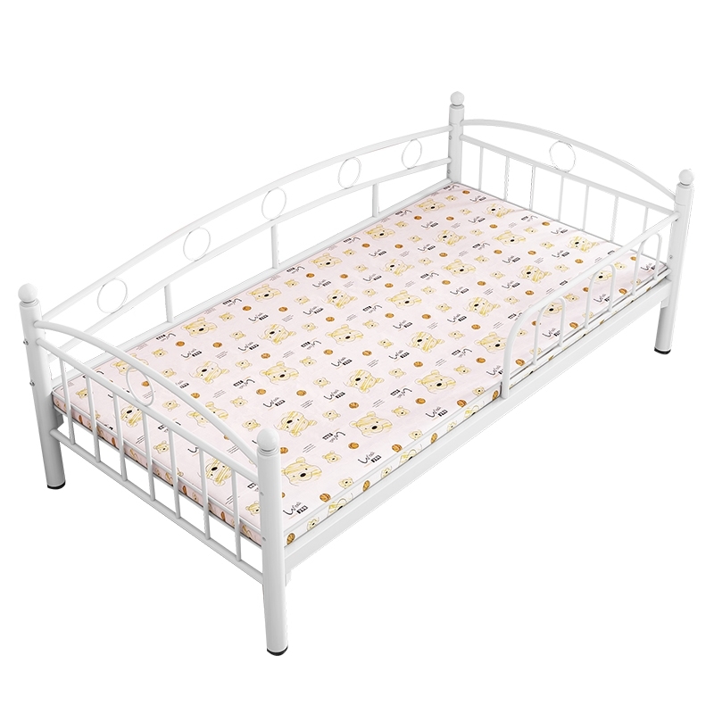 铁艺儿童床加护栏单人婴儿小床男孩女孩公主床床边床加宽拼接大床