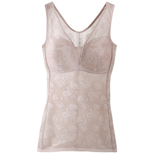 文胸背心一体式夏季薄款超薄冰丝免穿文胸内搭吊带打底带胸垫上衣