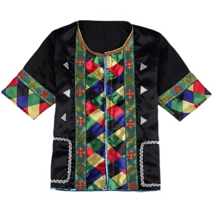 儿童成人五十六种少数民族演出服装仡佬族三月三葫芦丝亲子运动会