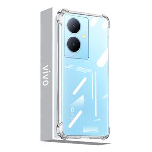 适用vivoy78+手机壳透明Y78十新款y97气囊防摔93s镜头全包y85硅胶76保护套55男1女y30超薄52s77简约70t软外壳