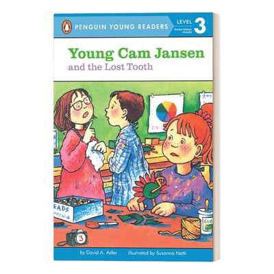 英文原版 Young Cam Jansen and the Lost Tooth 小小女侦探简森与丢失的牙齿 企鹅青少分级阅读3级 英文版 进口英语原版书籍