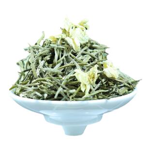 2026新茶四川蒙顶茉莉花茶飘雪特级浓香型单芽散装125g送礼包邮