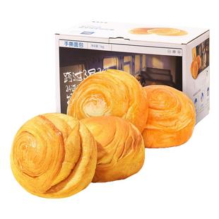 三只松鼠的手撕面包1kg整箱糕点零食早餐独立包装旗舰软面包1000g