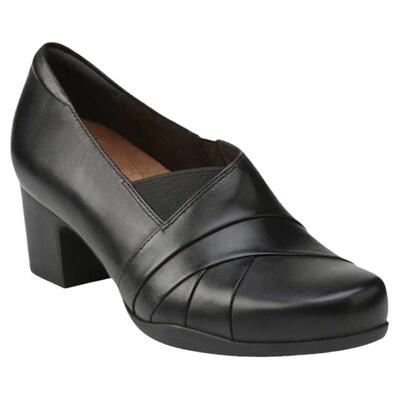 clarks其乐粗跟时尚风正品女鞋