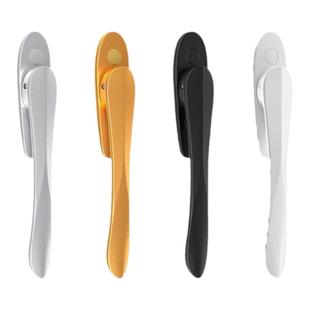 铝合金平开窗户扁把手系统窗拉手折叠门窗超薄执手塑钢窗剑形执手