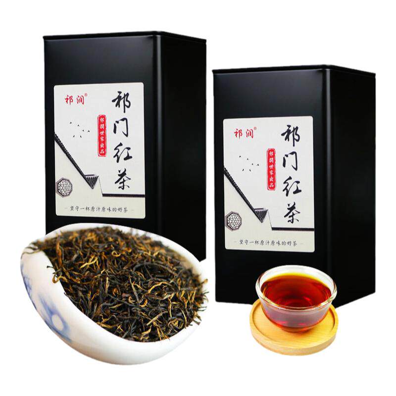 祁润祁门红茶祁红金针250g新茶