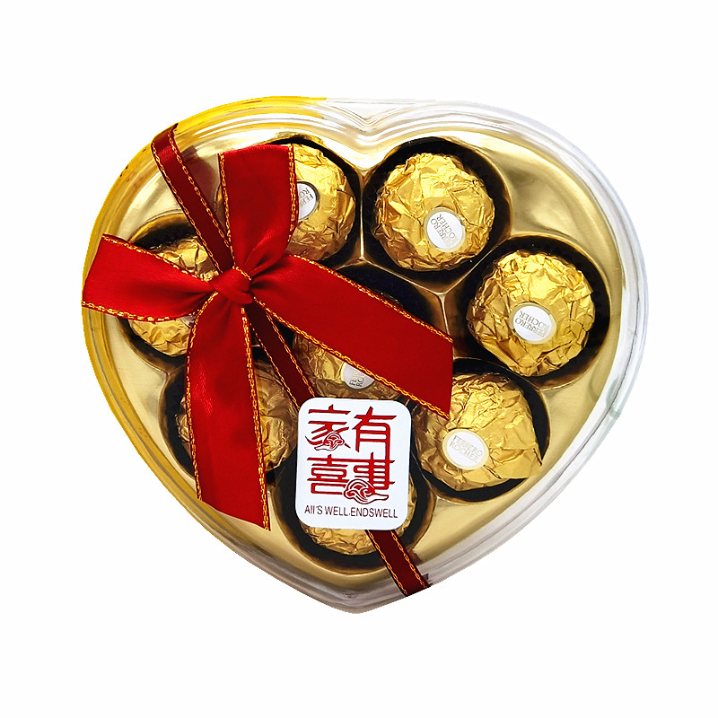 正品分裝費(fèi)列羅巧克力喜糖禮盒裝回手禮商務(wù)送禮品節(jié)日禮物零食品