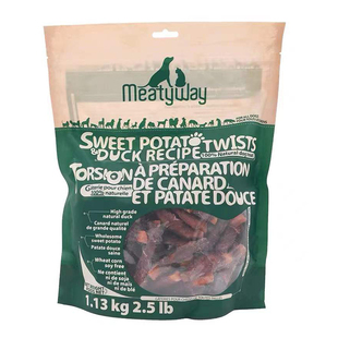 Meatyway爵宴肉干狗零食宠物磨牙鸡鸭肉干小型犬泰迪训犬奖励狗狗