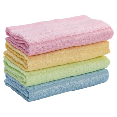 简约抗菌家用竹纤维毛巾舒适柔软