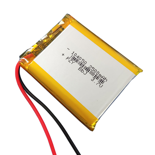 104050大容量2500毫安聚合物锂电池3.7v故事机可重复充电内置电芯