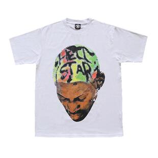 Hellstar Studios Rodman Tee ins同款欧美高街潮流男女短袖T恤
