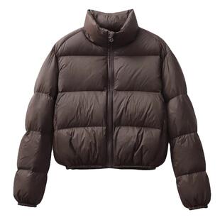 酷飒风女装高级感面包服外套2026秋冬季新品小个子短款羽绒棉服潮