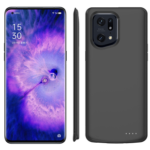 适用OPPO FindX5背夹式电池findx3pro无线手机壳大容量充电宝电源