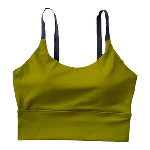 新品一体式胸垫高强防震跑步运动内衣外穿吊带美背健身瑜伽文胸