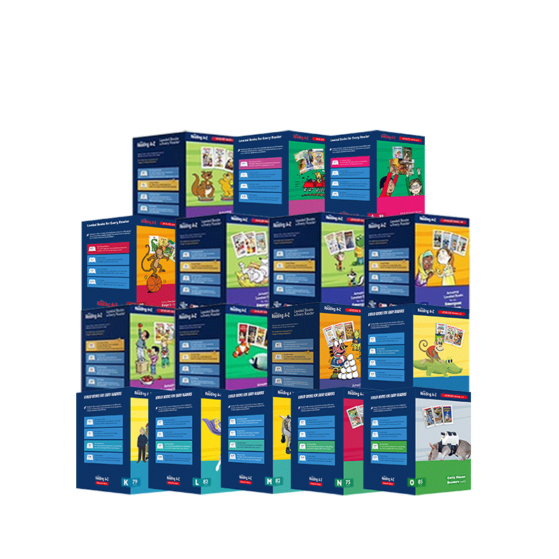 raz分级阅读绘本美国原版英语启蒙绘本全套英文aa/A/B/H小蝌蚪点读笔学霸必备官方reading a to z小学教材蓝标幼学毛毛虫牛津