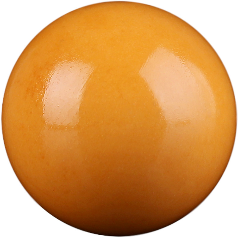 新款收藏级缅甸黄玉蛋黄料圆珠散珠隔珠佛珠手串手链DIY串珠配饰