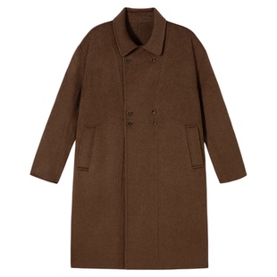 PSO Brand男装女装【100%羊毛】 LP风双排扣长款呢子大衣毛呢外套