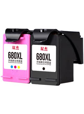 适用惠普680墨盒可加墨显墨量