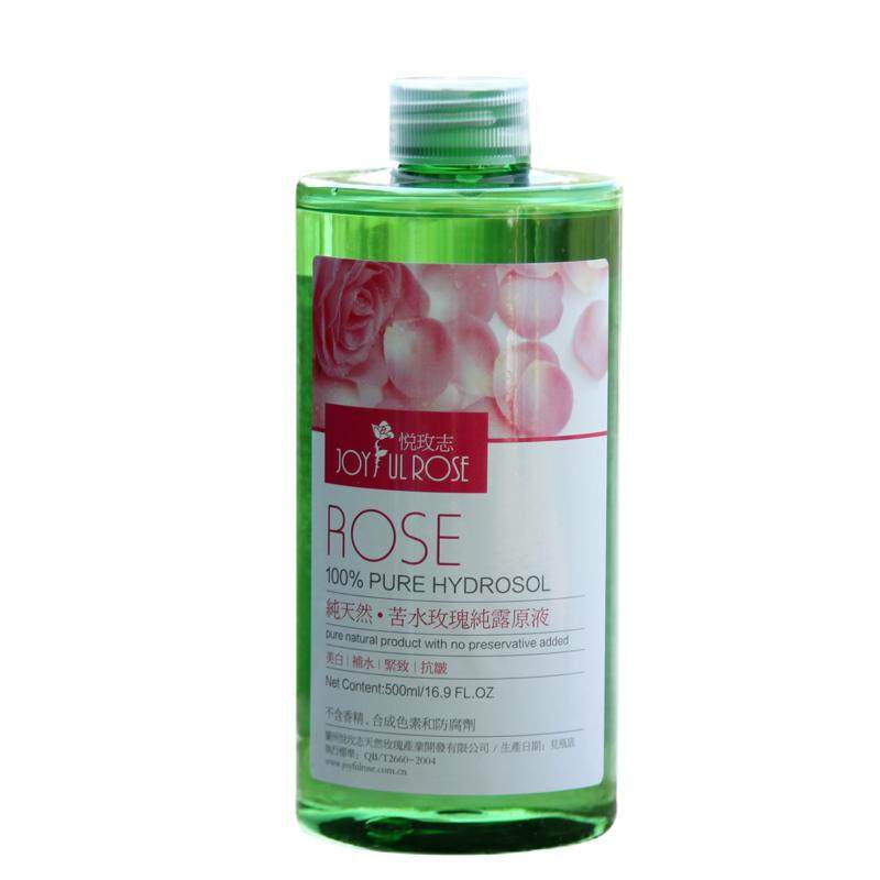 悦玫志正品苦水玫瑰纯露甘肃兰州原产地玫瑰水花水500ml*2