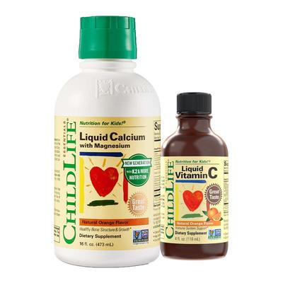 childlife钙铁锌维生素C