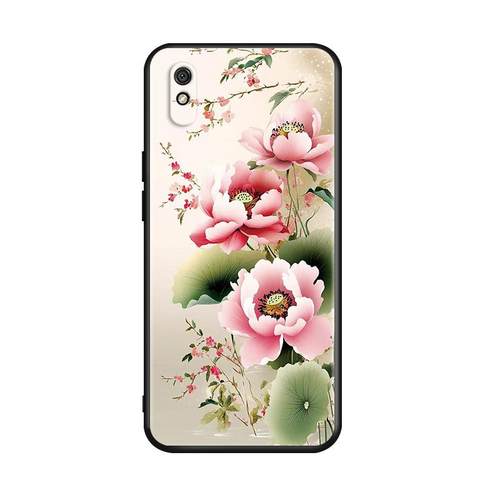 秋昊适用于红米9a手机壳m2006c3lc唯美red mi9A春天honm9a好看HM防摔radmi花卉hmi9a保护套M2006C3LC女redmi9