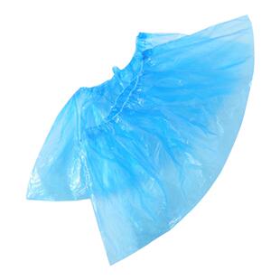 一次性鞋套塑料无纺布防雨水防滑防臭防尘100只装男女学生脚套