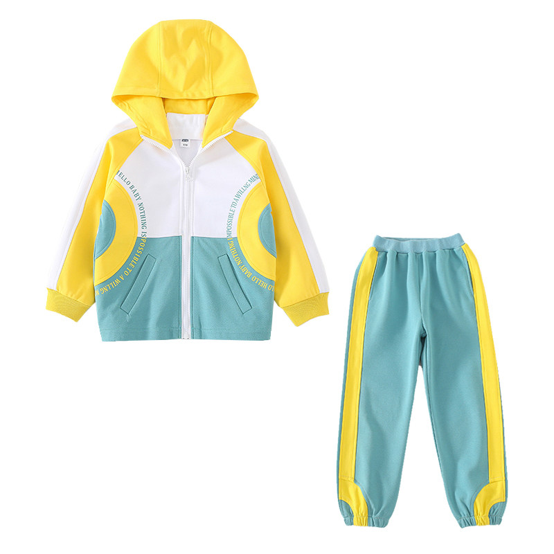 校服套装小学生运动会班服儿童校服春秋幼儿园园服老师三件套纯棉