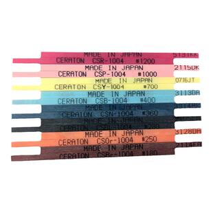 日本犀利盾纤维油石 犀利顿陶瓷纤维油石CERATON CSB1004 400蓝色