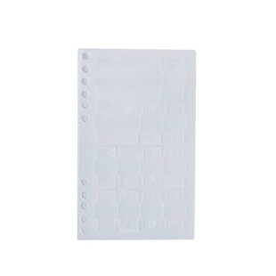 活页通用贴A4A5A6A7A8B5替芯改造卡册相册收纳手帐日记挂扣贴通用