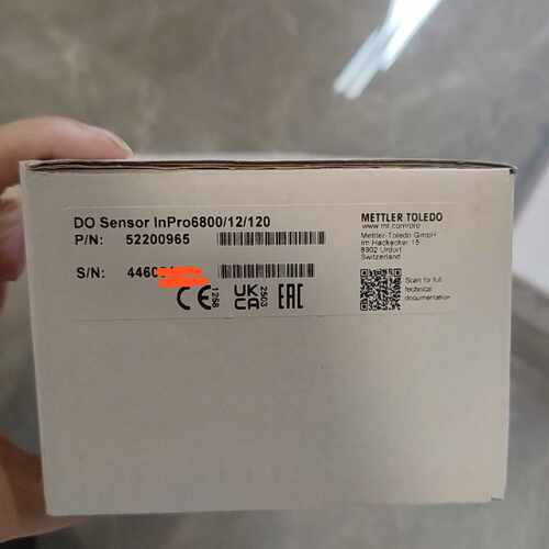 溢价-梅特勒溶解氧电极InPro6800/12/120，型