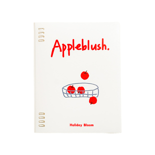 可爱暖绯小憩抽拉活页本可拆卸B5内芯记事本学生专用笔记本手账本