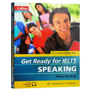 基础雅思口语 英文原版 Get Ready for IELTS Speaking 柯林斯雅思英语考试系列辅导书 备考雅思口语 Rhona Snelling 进口书籍