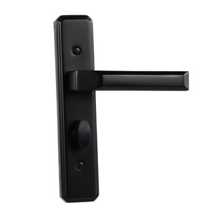 卫生间门锁通用型无钥匙家用静音洗手间厕所门浴室铝合金门锁把手