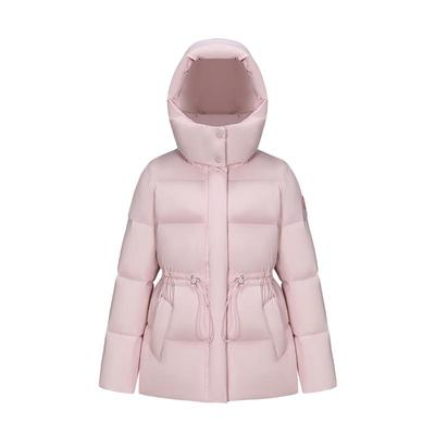 美力城天鹅绒外套连帽秋冬