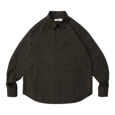 INKNOTS复古宽松格子衬衫