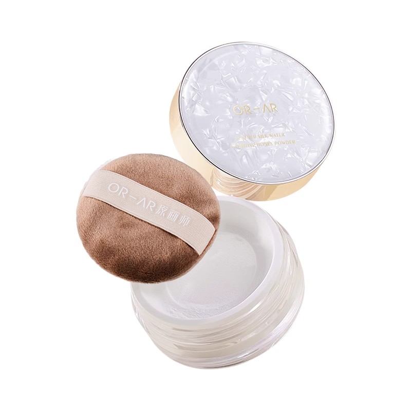 ASTK定妆散粉哑光磨皮持久控油不卡粉不假白自然细腻防汗水原画师