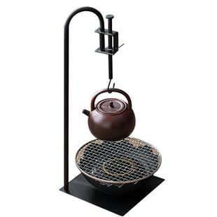 围炉煮茶壶套装室内家用2025新款烤火炉电陶炉煮茶器玻璃泡茶全套