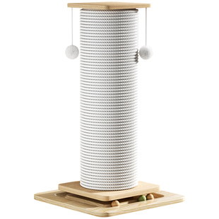 猫抓板特大号立式剑麻猫抓柱耐磨不掉屑猫爪板猫爬架一体猫咪玩具