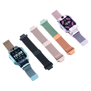 适用小天才电话儿童手表Z11/Z10/Z9/Z8A/Z7/Z6spro巅峰版米兰磁吸钢z5a表带Y01A/Y03/D3表链2中学生智能配件