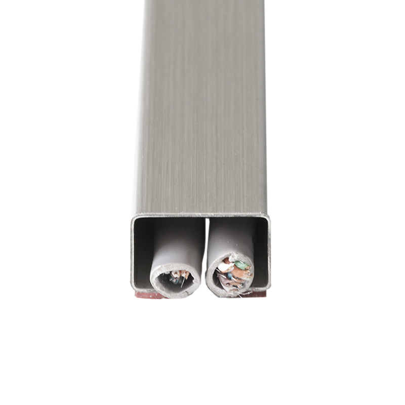 方形不锈钢线槽墙面明装线槽电线走线布线槽装饰网线金属保护套管